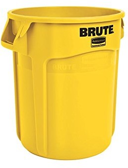 Rubbermaid Commercial Products Rubbermaid BRUTE Container, żółty FG262000YEL