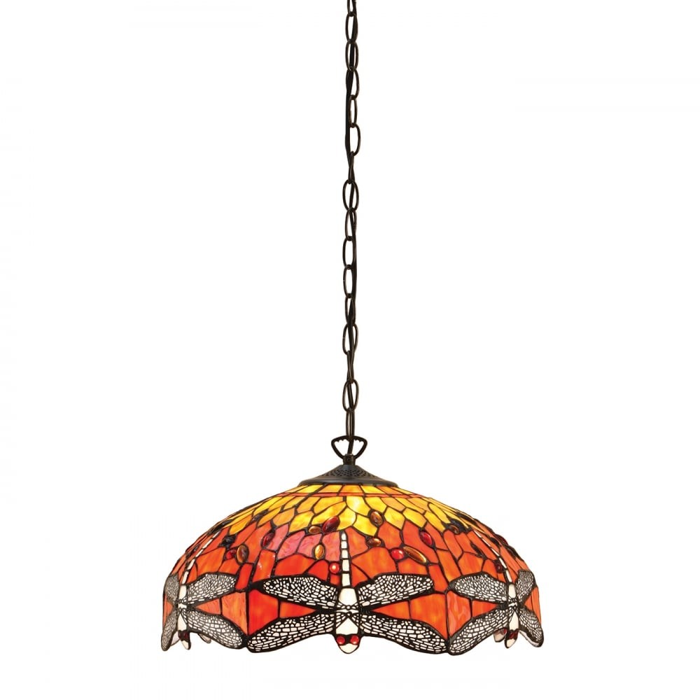 Interiors Zwis TIFFANY DRAGONFLY 64081 INTERIORS 64081/INT/CUBI