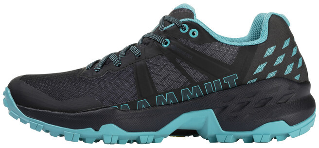 Mammut Sertig II GTX Low Shoes Women, czarny/turkusowy UK 7,5 | EU 41 1/3 2022 Buty turystyczne 3030-04290-00575-1075