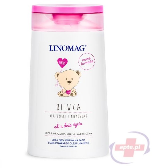 wrażliwa LINOMAG$305 oliwka dla dzieci i niemowląt 200ml