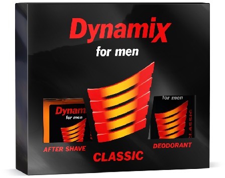 Bi-es Dynamix Czarny Komplet Woda po goleniu + Dezodorant