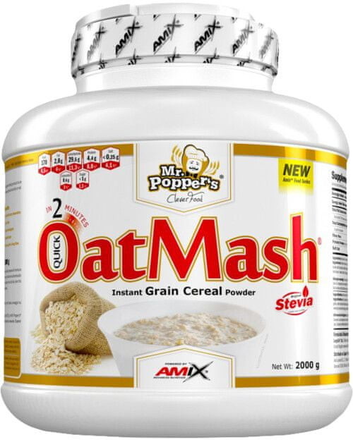 Amix Nutrition Mr Poppers Oat Mash 2000 g ciasteczka z masłem orzechowym