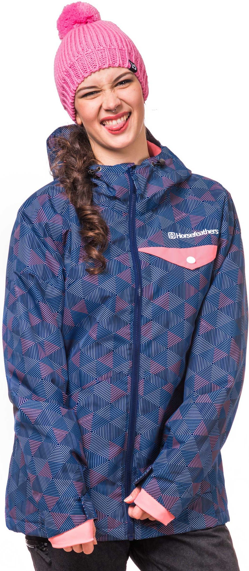 Horsefeathers kurtka damska ADRIEN JACKET blue carousel)