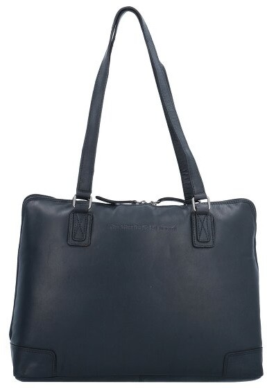 The Chesterfield Brand The Chesterfield Brand Flint Torba na ramię skórzana 37 cm z przegrodą na laptopa black C48-084100