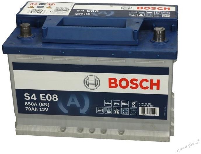 BOSCH S4 70Ah 760A P+