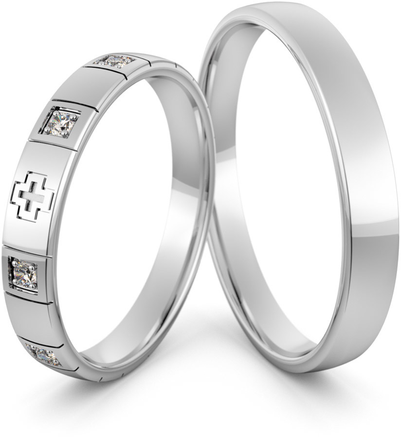 Eminence Obrączki srebrne różaniec - wzór Ag-490 Ag-490