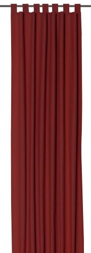 TOM TAILOR 580905 zasłona na szelkach T Dove 140x255 cm, czerwony 580905