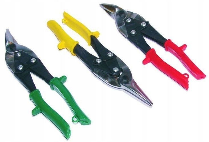 Zestaw Nożyc Do Blachy 250 mm