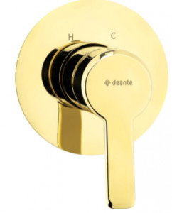 Deante BQA Z44L BAT ARNIKA GOLD NATRYSKOWA PODTYNKOWA BEZ PRZEŁą.CZNIKA NATRYSKU