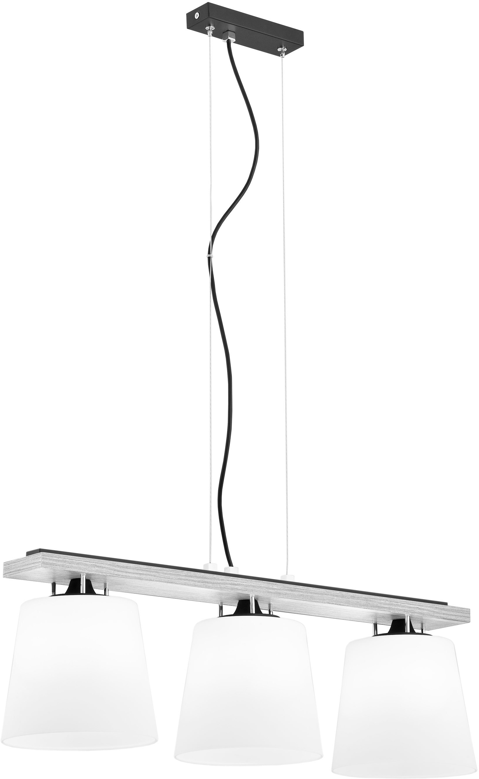 Argon Lampa wisząca 3x60W E27 biały postarzały 1206 VERMOUTH ARGON