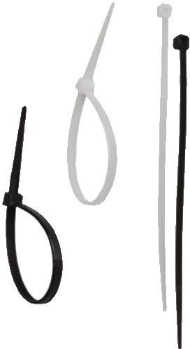 Dedra Nylonowe opaski zaciskowe czarne 3,6x300mm 11C36301 Dom001077