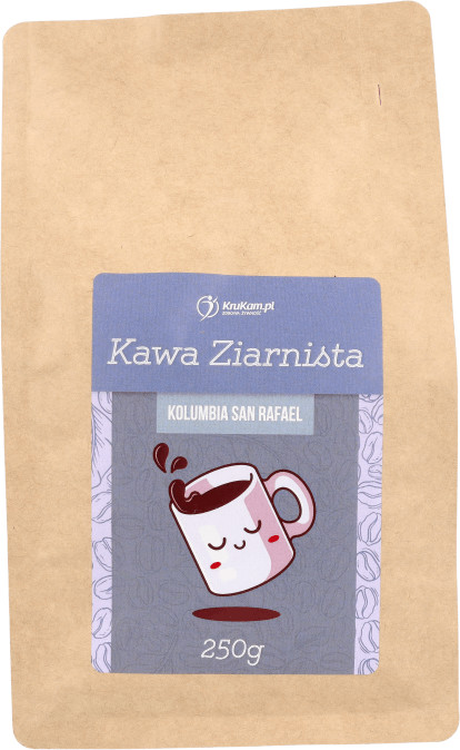 KruKam Kawa ziarnista Kolumbia Finca San Rafael 250g