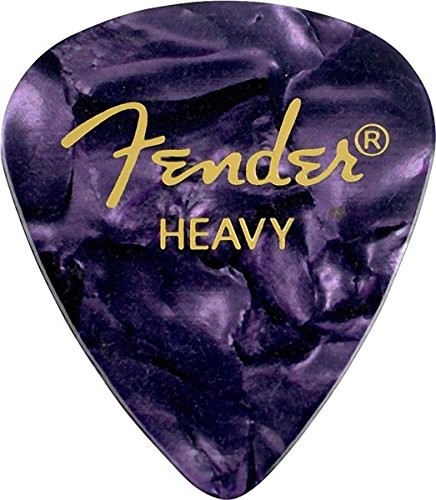Fender 098  0351  976 351 Shape Premium chorągiewek, Heavy, Purple Moto, 12 Count 0980351976