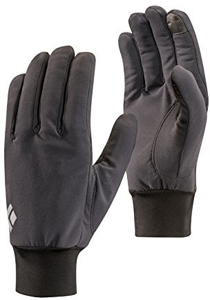 Black Diamond unisex Lightweight Softshell rękawiczki, czarny, XS 801046