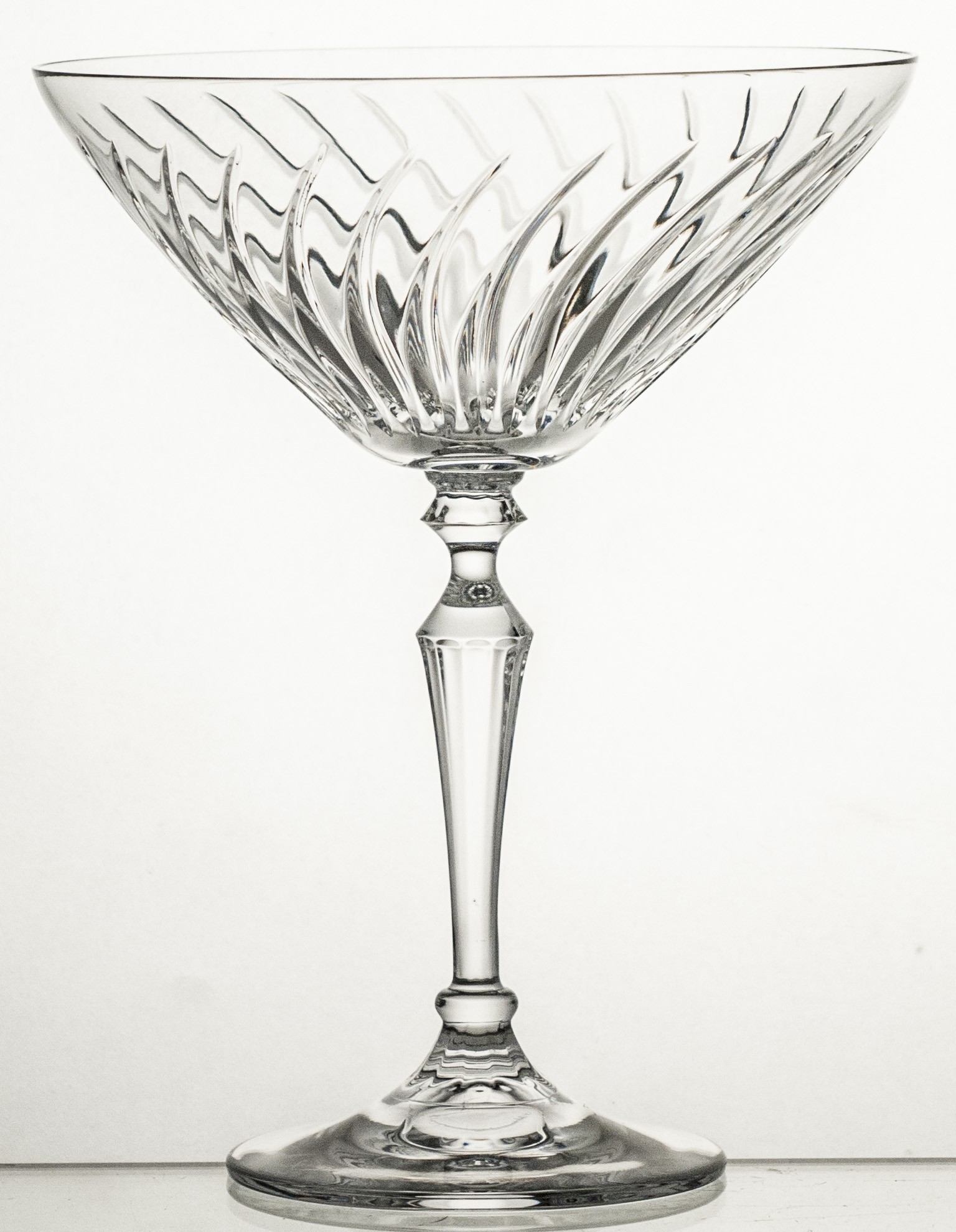 Crystal Julia Kieliszki do martini szampana kryształowe 6 sztuk 14053)