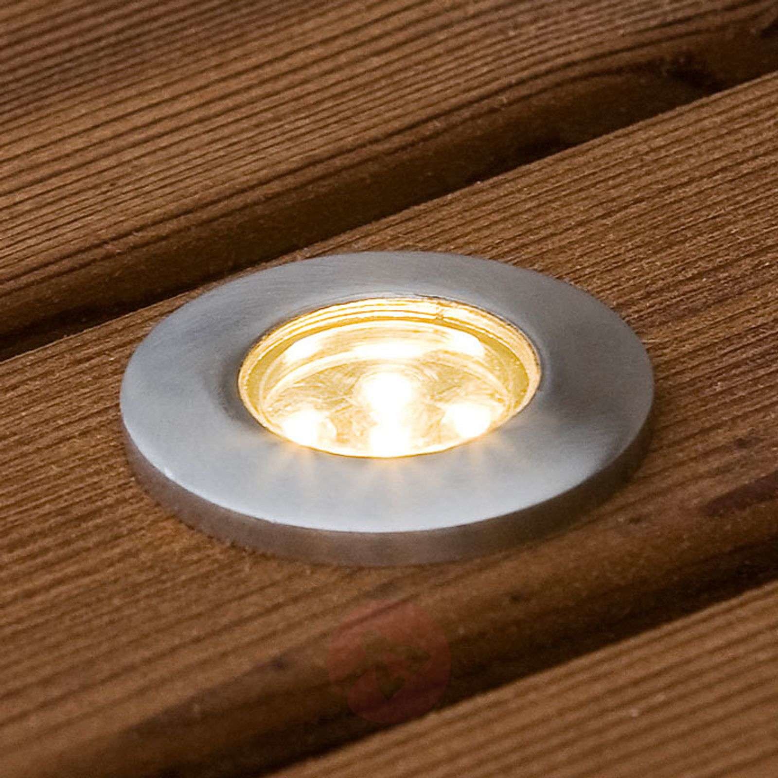 Konstmide Mini oprawa wpuszczana LED zestaw 6 szt. płaska