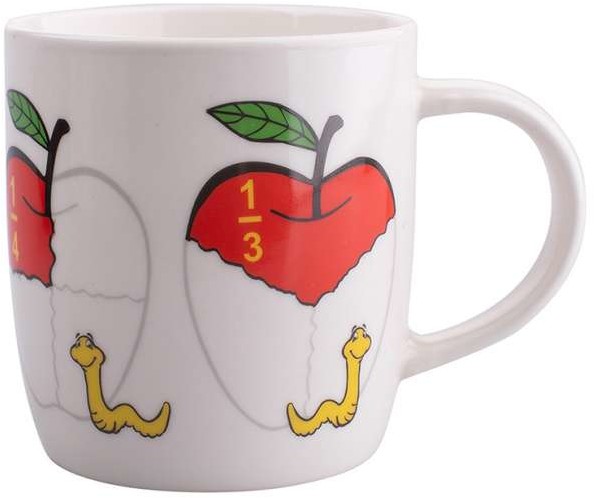 SZKOŁA KUBEK BARYŁKA SZEROKA NBC 300 ML DEK. UŁAMKI 01010031964