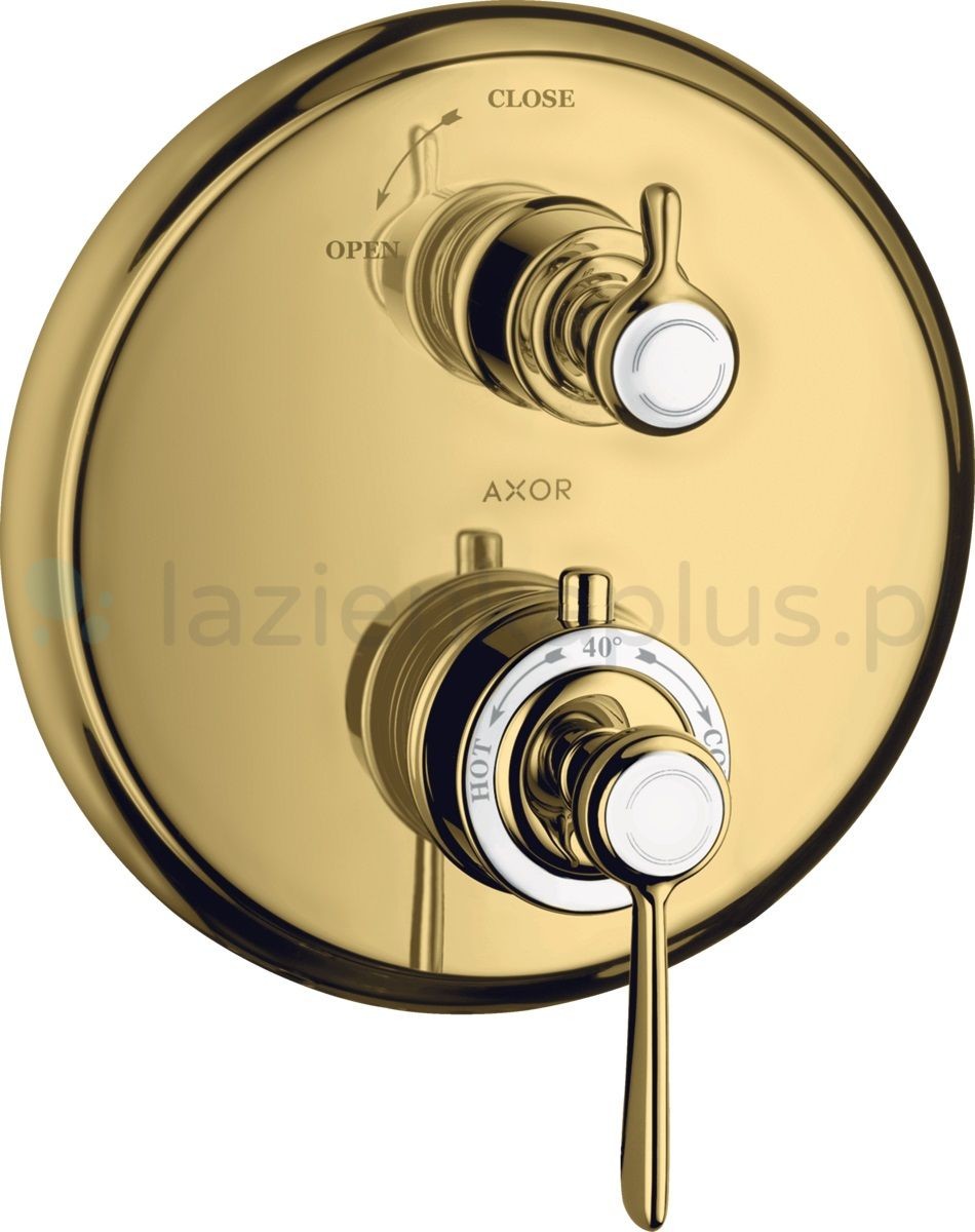 Hansgrohe Montreux bateria prysznicowa podtynkowa złoty 16801990