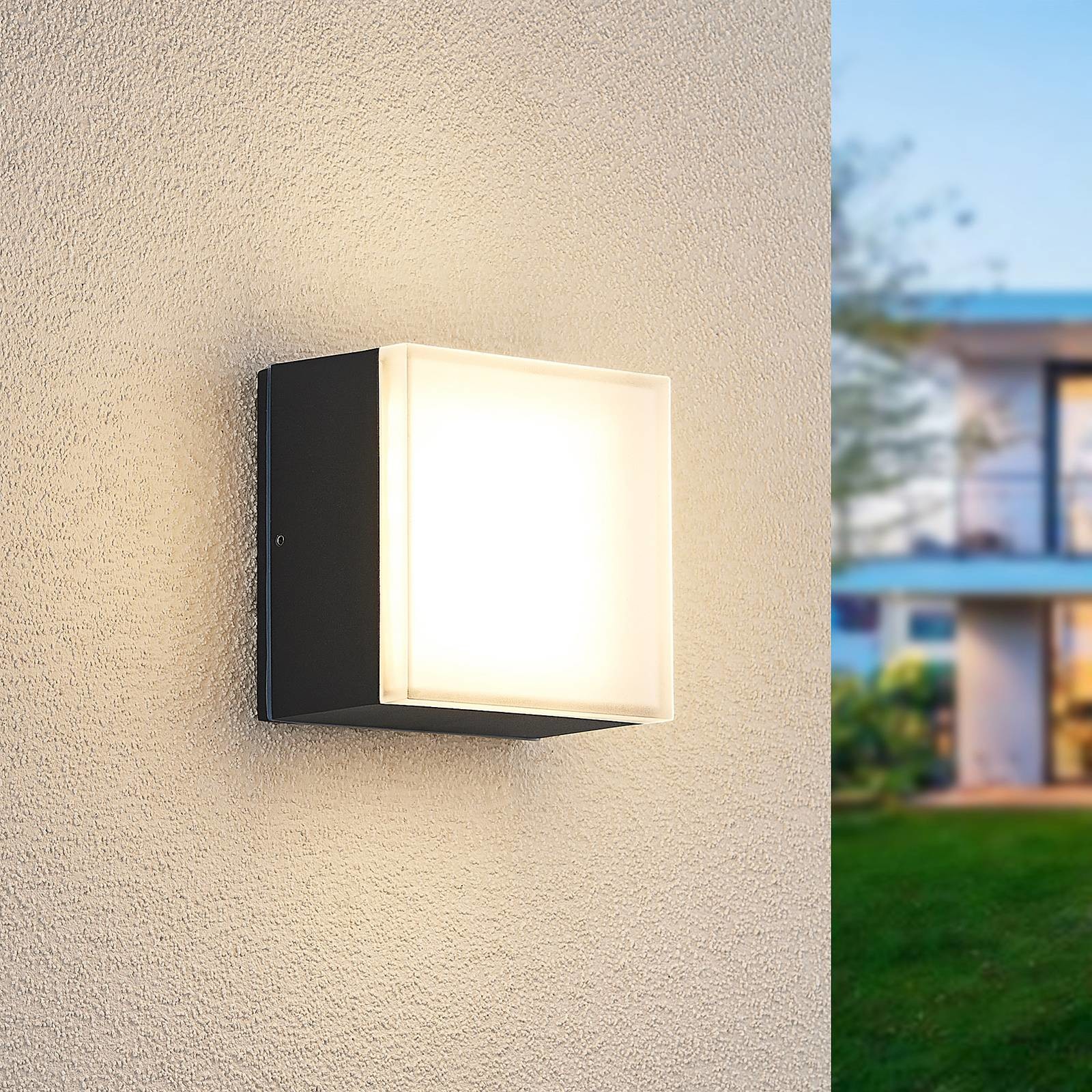 LINDBY Lindby Mathea lampa sufitowa LED, kątowa
