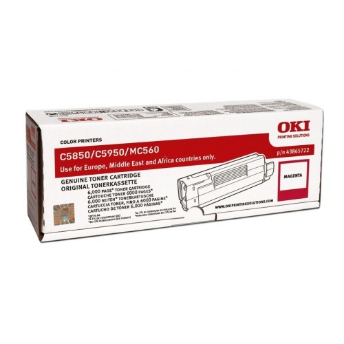 eMPe Toner Zamiennik do OKI C5950 43865722 MPOK5950M) Magenta MPOK5950M
