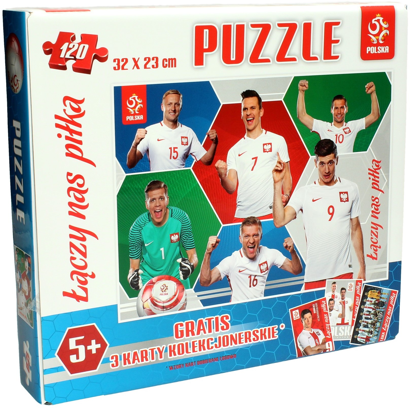 Inter-druk Puzzle 120el PZPN Reprezentacja Polski Zawodnicy