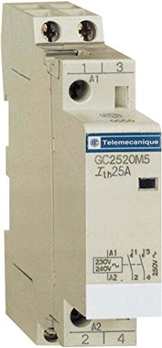 Schneider Electric GC2520 M5 TeSys stycznik GC Modular, biały, 2 nie kontaktu, 2P, 25 A, 220 240 V AC 50 HZ cewki, zestaw 12 GC2520M5