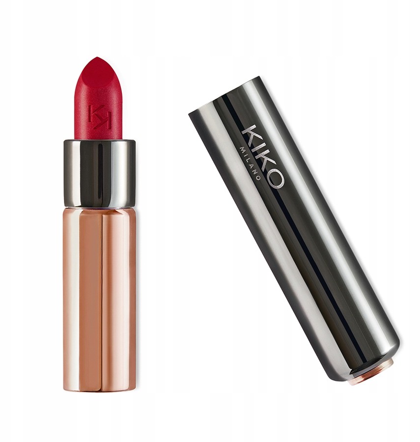 Kiko Gossamer Emotion pomadka 113 Pearly Tulip Red