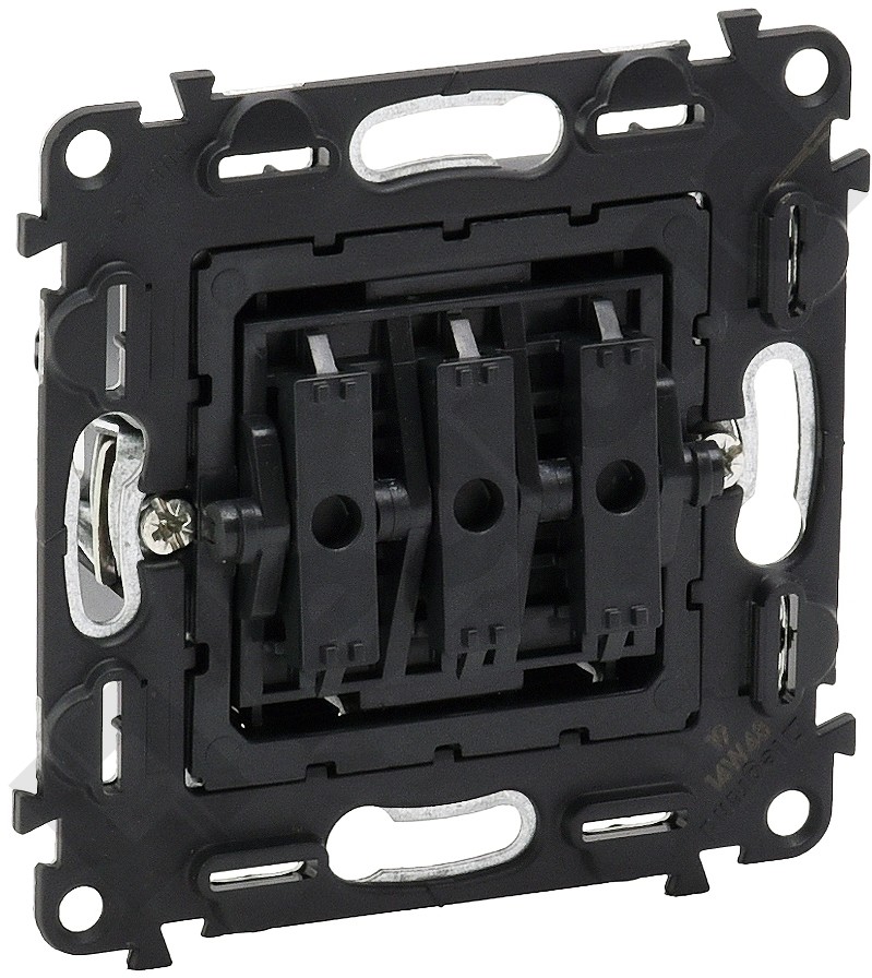 Legrand Ramka pięciokrotna VALENA ALLURE czarny mat 754406