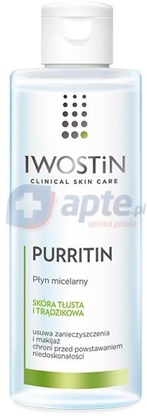 Iwostin wrażliwa Purritin płyn micelarny 215ml