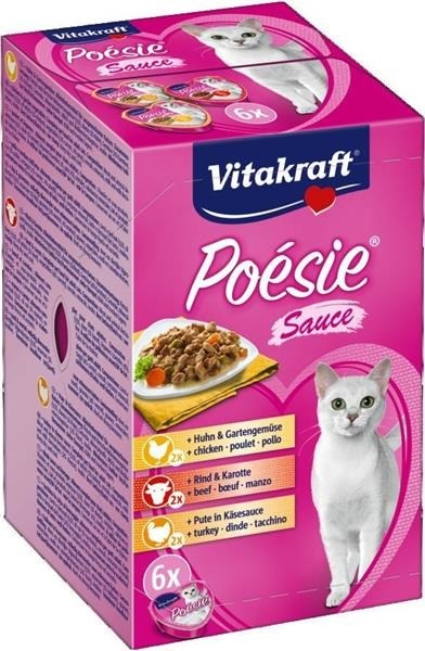 Vitakraft POESIE MULTIPACK SOS dla kota 6x85g Dostawa GRATIS od 99 zł + super okazje