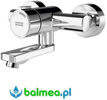 Franke Bateria umywalkowa naścienna F3 samozamykająca z regulacją temperatury F3SM1007