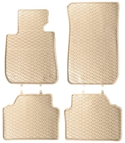 GEYER-HOSAJA Dywaniki gumowe beżowe GEYER-HOSAJA 826/4B, 4 szt, BMW 3 E90, E91 GEYER-HOSAJA 01 1 99 126 18 00 1 1