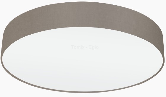 Eglo Pasteri 97612 Plafon oprawa sufitowa 3x60WW E27 ciemny beż