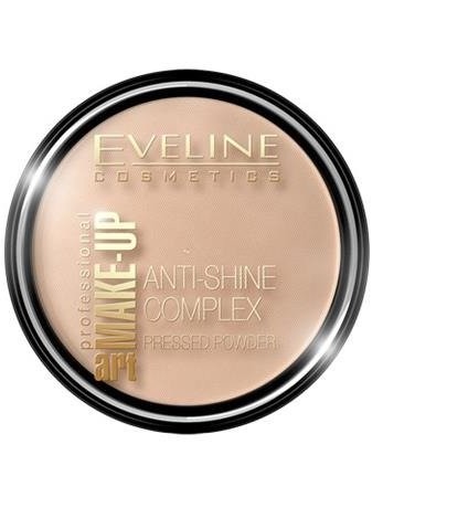 Eveline Art Make Up Anti-Shine Complex Pressed Powder 37 Warm Beige 14g 61624-uniw
