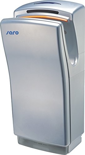 Saro High-Speed suszarka do włosów sarma, plastik, srebrny, 25 x 30 x 68 cm High-Speed Händetrockner Modell SARMA