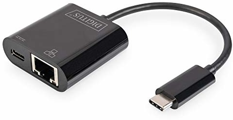 Digitus adapter Ethernet USB Type-C z obsługą Power Delivery DN-3027