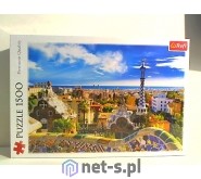 Trefl Puzzle 1500 PARK GUELL BARCELONA 26147