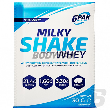 6PAK Nutrition Milky Shake WHEY 30g