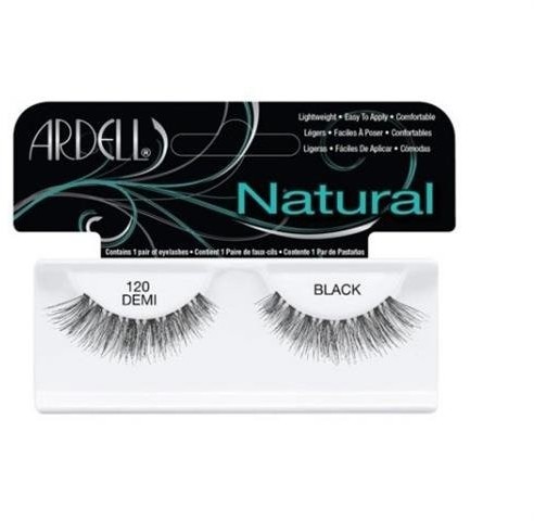Ardell Rzęsy i akcesoria Natural Demi 120 1 para sztucznych rzęs Black 66253-uniw