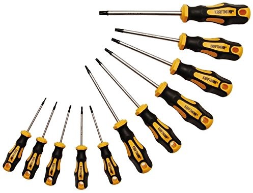 Zdjęcia - Wkrętak Kraftmann  Torx T8-T40, 11 szt. 