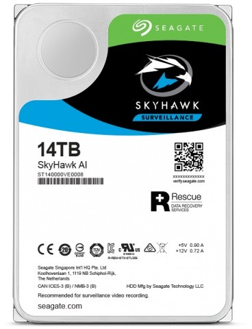 SEAGATE Dysk Seagate SkyHawk AI ST14000VE0008 3.5