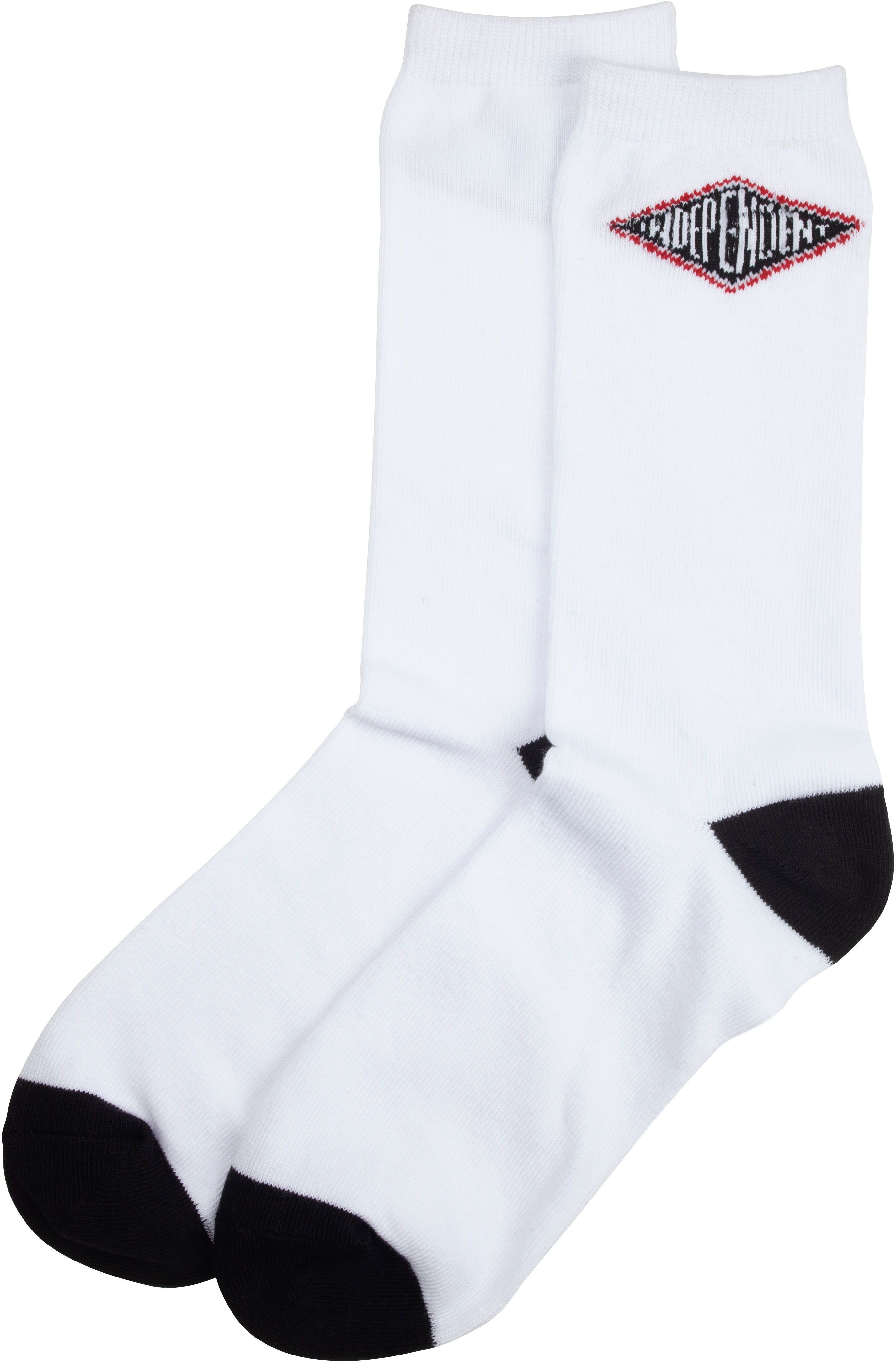 INDEPENDENT skarpety męskie SUMMIT SOCKS 2 Pair Pack) White Black