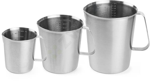 Hendi Miarka stalowa z podziałką 0,5 l 516102