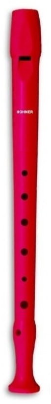 Hohner 9508 Hot Pink flet prosty sopran C plastik niemiecki etui