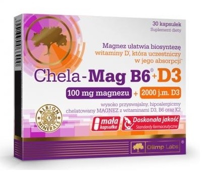Olimp Chela-Mag B6 + D3 30kap