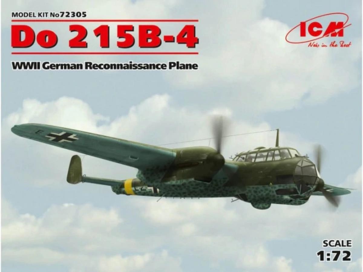 ICM Niemiecki samolot rozpoznawczy Dornier Do 215B-4 72305
