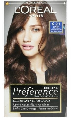 L'Oreal Paris L'oreal Recital Preference farba do włosów 6.21 Opera 66951-uniw