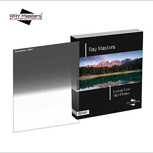 Ray Masters Ray Masters PL170-ND4H filtr 150 x 170 mm do lustrzanki cyfrowej, przezroczysty PL170-ND4H