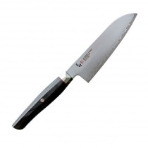 Mcusta Zanmai ZRB-1215G REVOLUTION BLACK Nóż Kosantoku 15cm ZANMAI ZRB-1215G