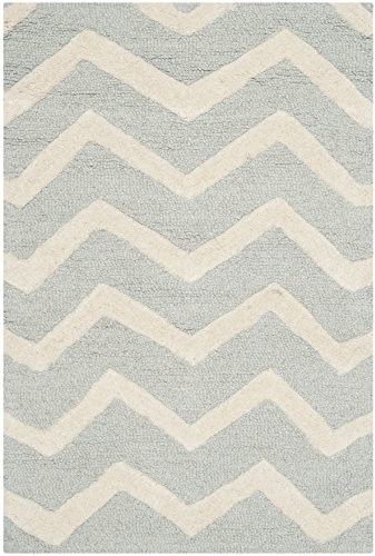 Safavieh cam714g taryfowepreferencyjne tekstura dywan, wełna, szary/kość słoniowa CAM714G-2